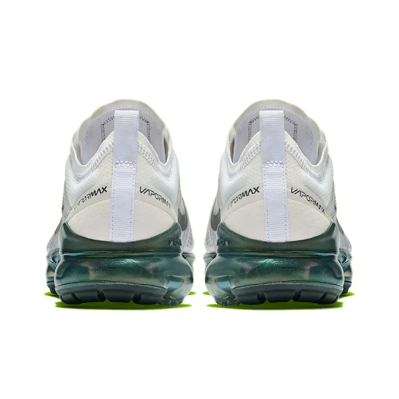 Nike Air VaporMax 2019 Premium White Platinum Tint Lime Blast-4