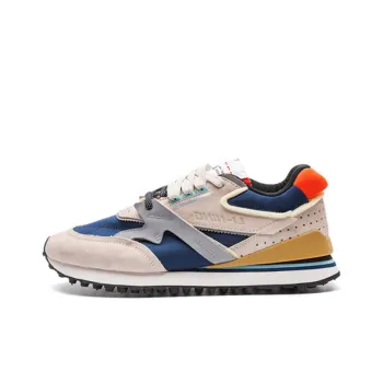 LiNing 001 Original Aspiration Cushioning, Slip Resistant, Lightweight Low Top Running Shoes Men's Blue White Red