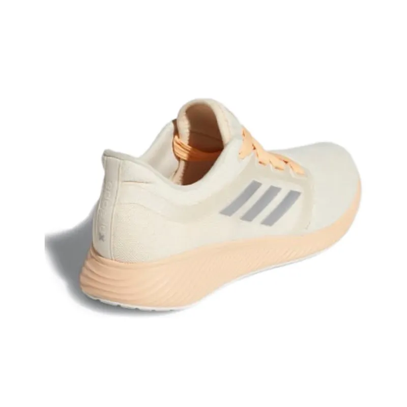 Adidas Edge Lux 3 Cushioning Low-Top Running Shoes Women's White Orange Silver-3