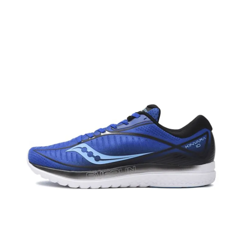 Saucony Kinvara 10 Blossom Low Top Running Shoes Men's Dark Blue-0