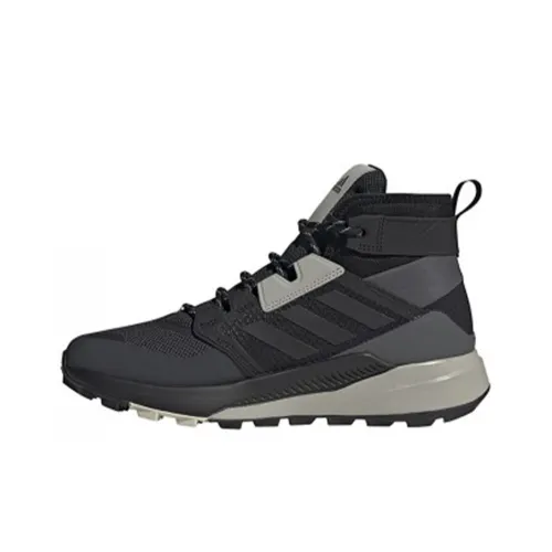 Adidas Terrex Trailmaker Running Shoes Men High-Top Black/Grey