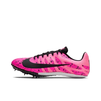 Nike Air Zoom Rival S 9 Spikes 'Paint Splatter Pink Blast'