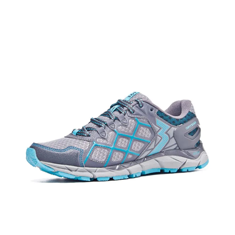 361° Running Shoes Women's Low Top Gray/Blue-2