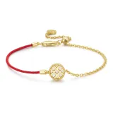 Lucky horseshoe red rope bracelet