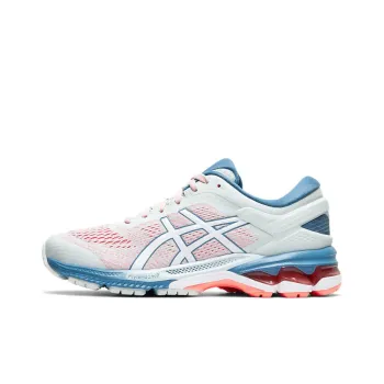 Asics Gel Kayano 26 Wide 'White Blue' Women's