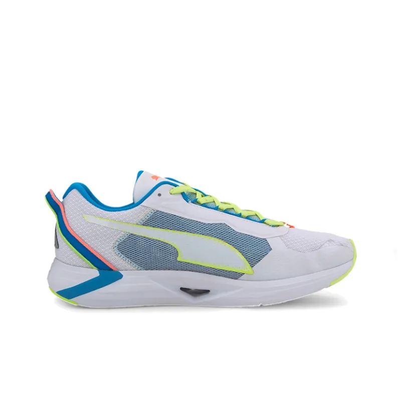 PUMA Minima Running Shoes Men Low-Top White/Yellow/Gray-1