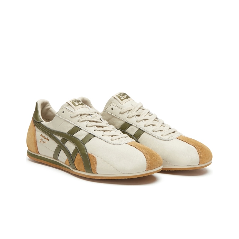 Onitsuka Tiger Runspark 'Beige Olive Green Mustard Yellow