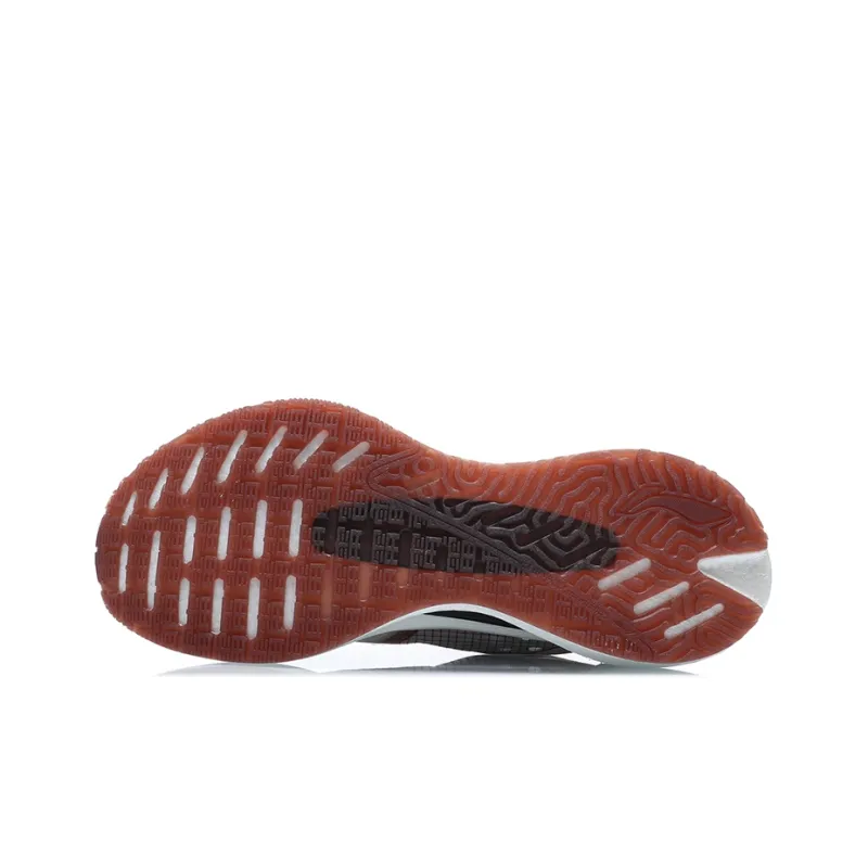 LiNing Jueying Essential Cushioned Wear-Resistant Lightweight Low-Top Running Shoes Men's White Sand Yellow-2