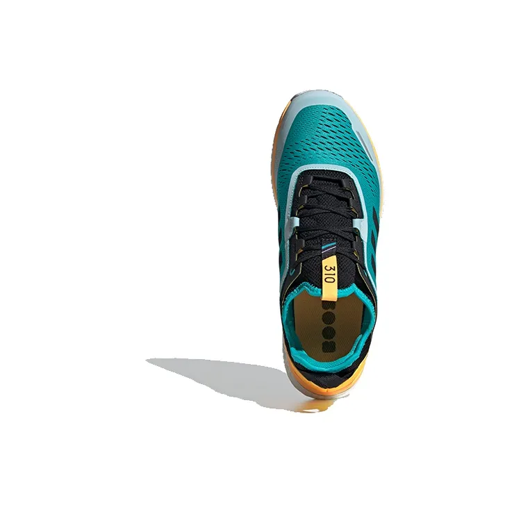 Adidas Terrex Agravic Flow 'Blue Yellow Black'-4