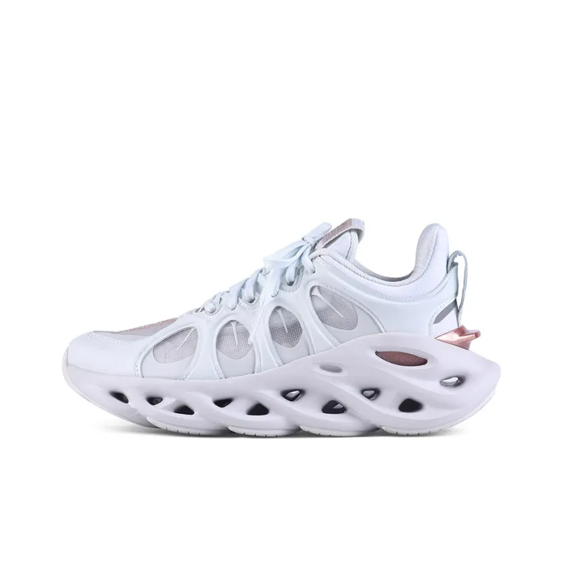 LiNing Arc ACE Cushioning Low-Top Running Shoes Women's White-0