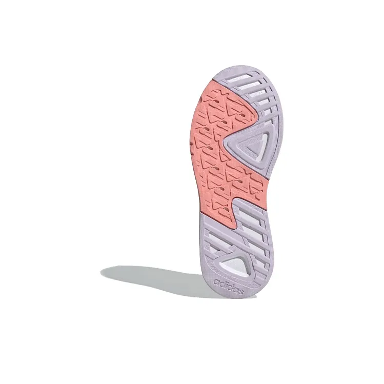 Adidas Neo Futureflow Cushioning Low Top Running Shoes Women's Light Purple Orange-5