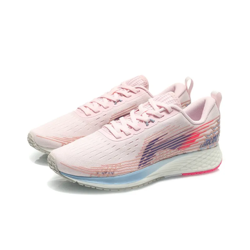 LiNing Red Hare 4 V2 Anti Slip Wear Resistant Low Top Running Shoes Women's Pink-2