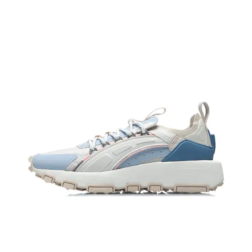 LiNing Chasing The Light Low Top Running Shoes Women's Blue Gray