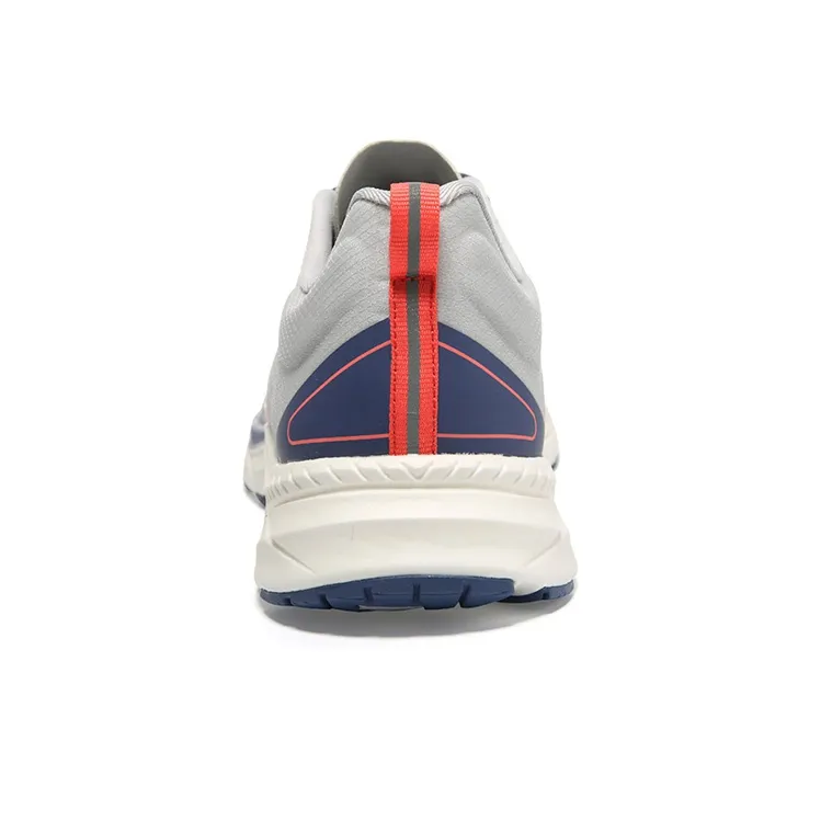 PEAK BOOM Pro Wear resistant And Lightweight Low Top Running Shoes Men's Ice Gray-3