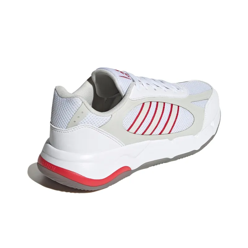 Adidas Keitaki Shoes 'Cloud White Scarlet'-3