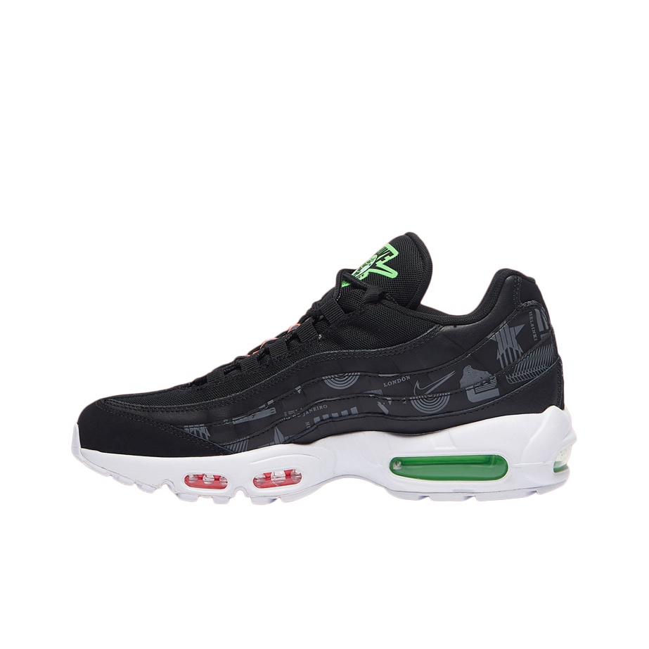 air max 95 black red green