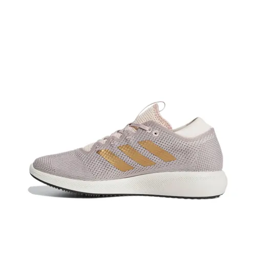 Adidas Edge Flex Running Shoes Women's Low-Top Pink/Gold/White