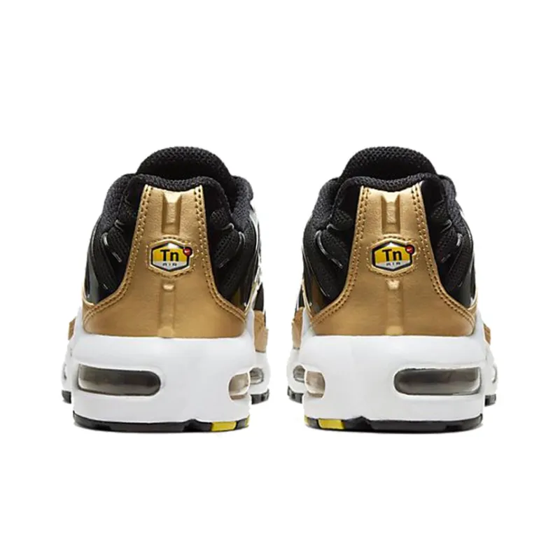 Nike Air Max Plus Black Metallic Gold GS-4
