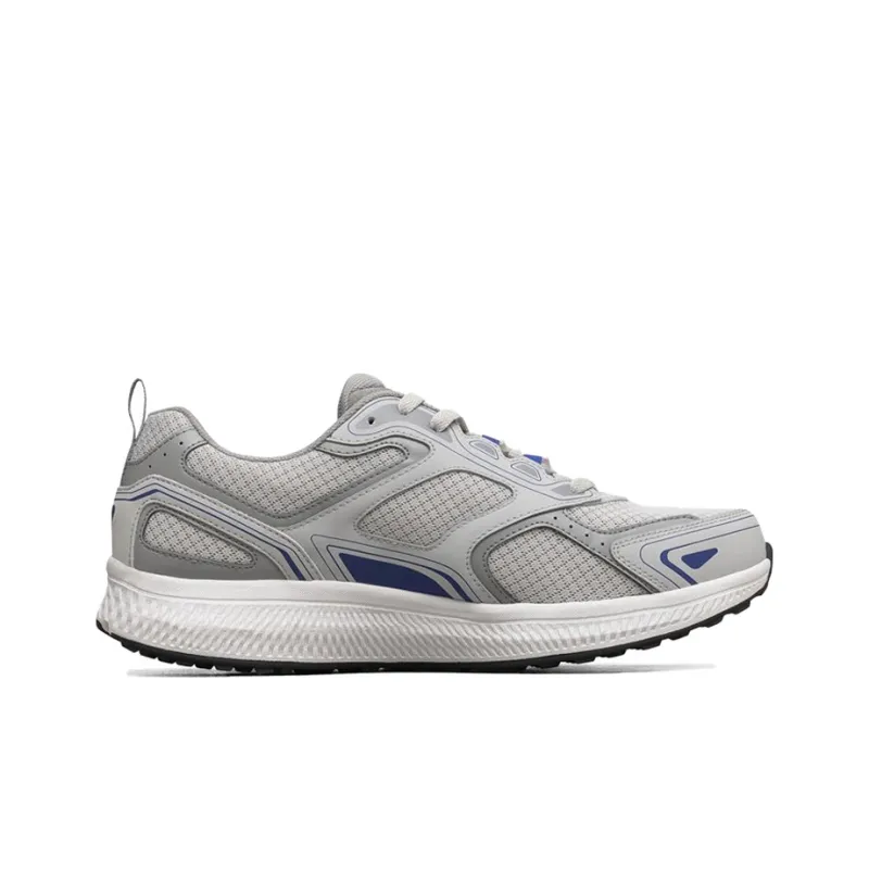 Skechers Go Run Consistent Running Shoes Men Low Top Gray/Blue-1