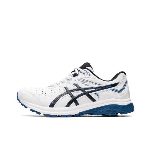 Asics GT-1000 Leather Running Shoes Men Low-Top White/Blue