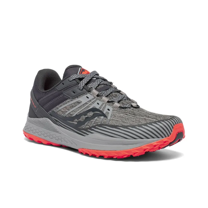 saucony Mad River TR 2 'Grey ViZi Red'-2