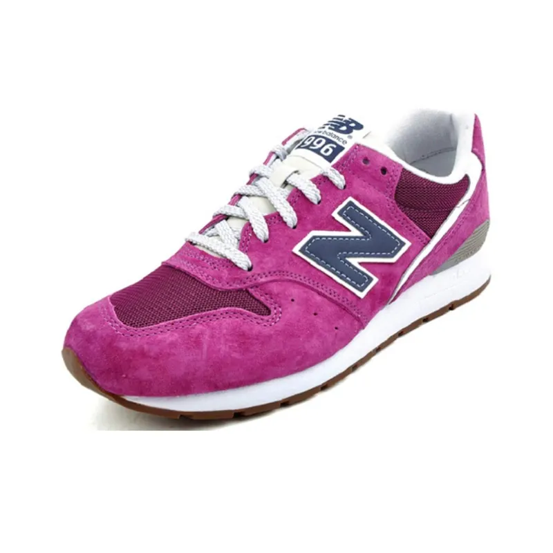 New Balance NB 996 Cushioning Lightweight Low Top Marathon Running Shoes Men's Purple D Width-1