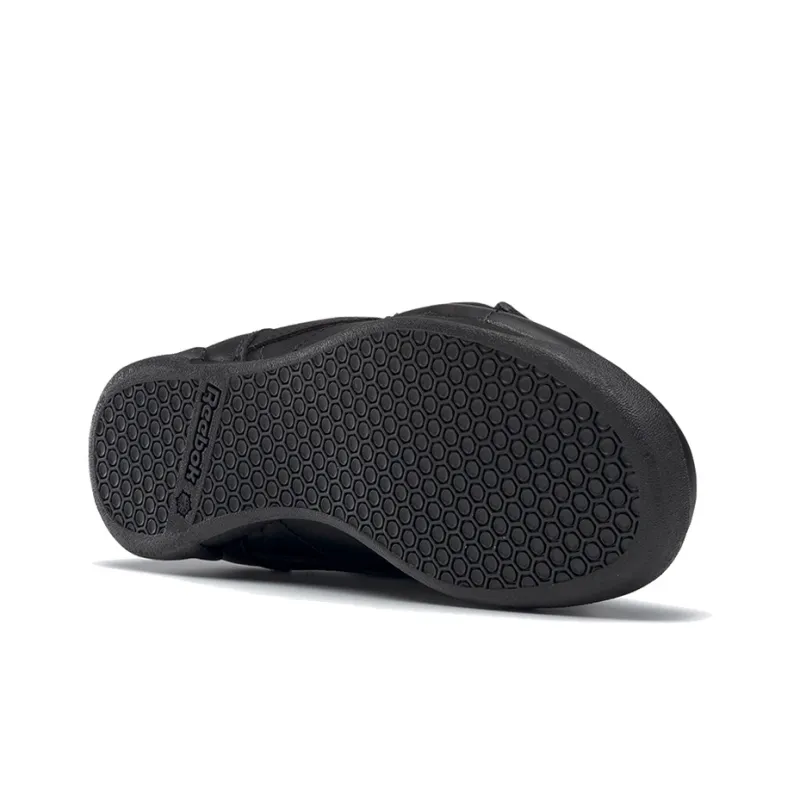 Reebok Freestyle Hi Triple Black Women's-5