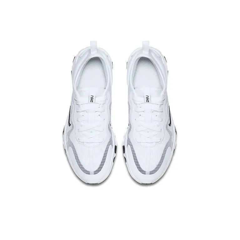 Nike Renew Lucent Anti Slip Wear Resistant Low Top Kids' Running Shoes White Black Unisex-2