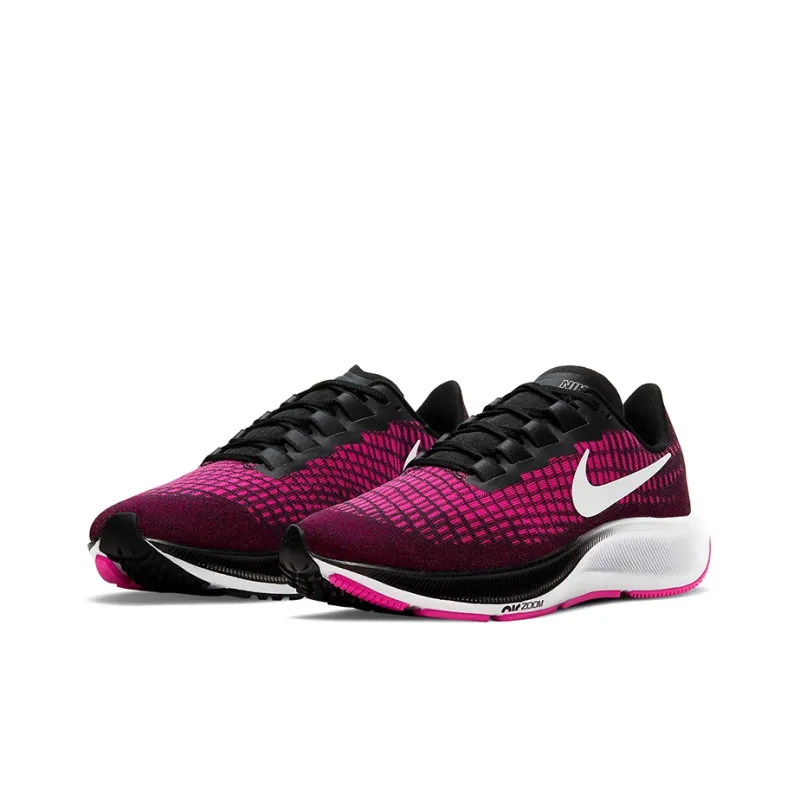 Nike Air Zoom Pegasus 37 'Black Pink' Women's-2