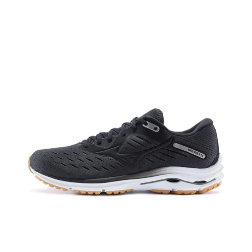 Mizuno Wave Rider 24 Super Wide 'Grey Black'