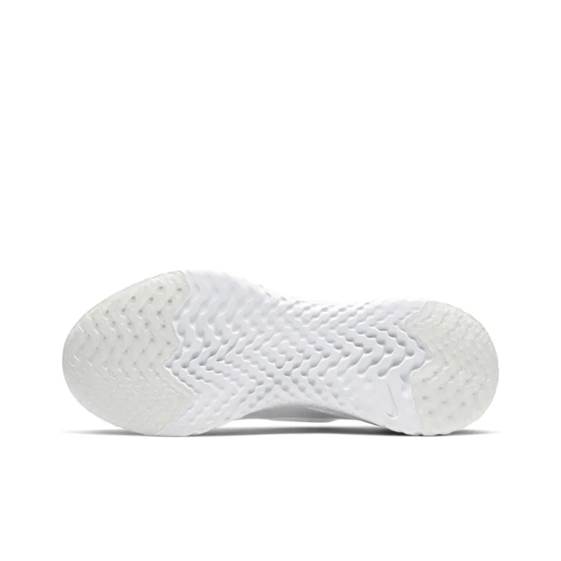 Nike Epic React Flyknit 2 'White Metallic Silver' Women's-4