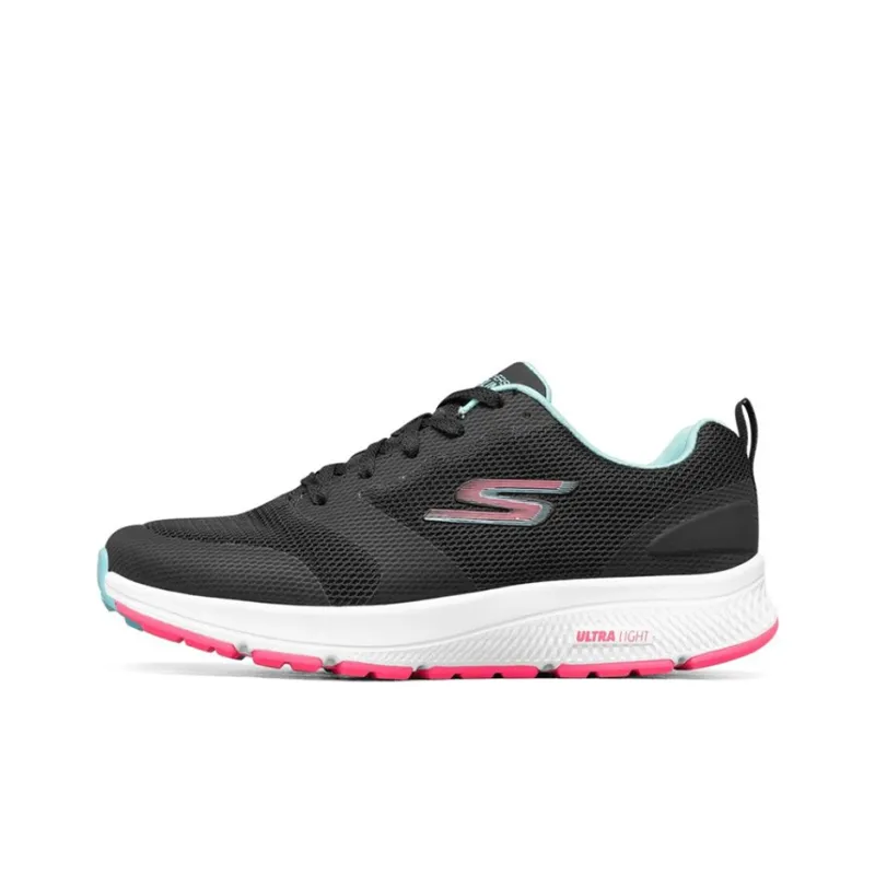 Skechers Go Run Consistent 'Black White Pink' Women's-0