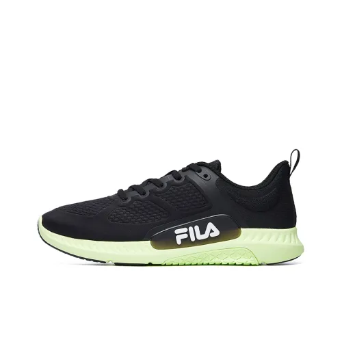 FILA Fantasy 1S Running Shoes Men Low-Top Black/Green