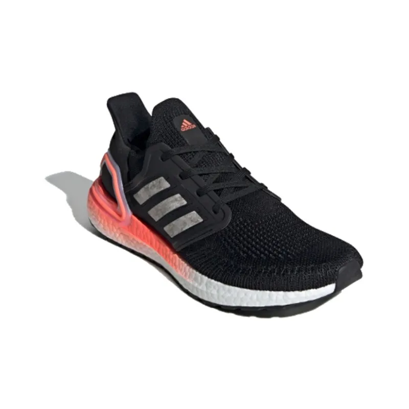 Adidas Ultra Boost 20 Core Black Signal Coral-1