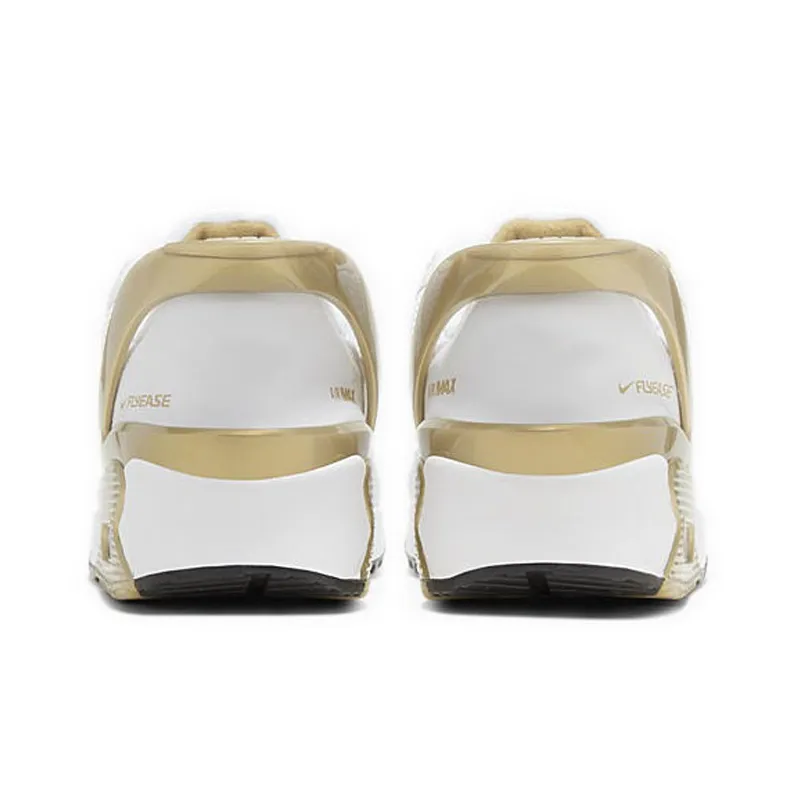 Nike Air Max 90 Flyease White Gold-3