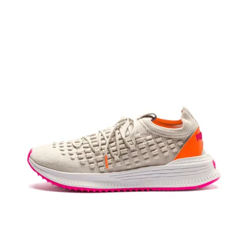 PUMA AVID Running Shoes Unisex Low-Top White/Pink