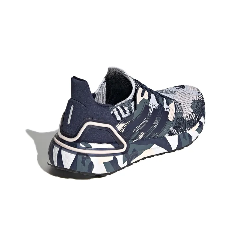 Adidas UltraBoost 20 'Geometric Pattern Collegiate Navy' Women's-3