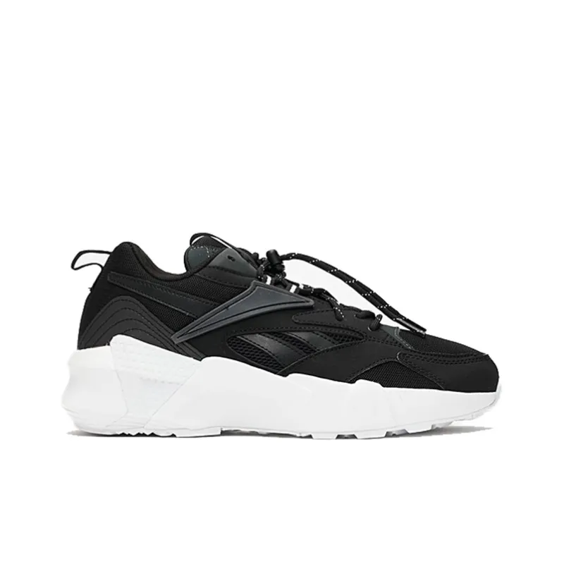 Reebok Aztrek Low Top Running Shoes Women's Black White-1