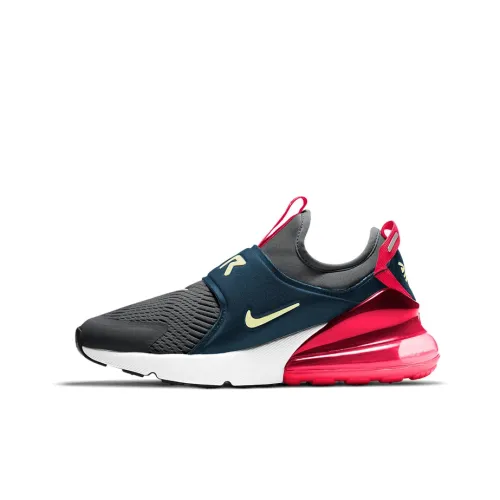 Nike Air Max 270 Running Shoes Women's Low-Top Blue/Gray/Red