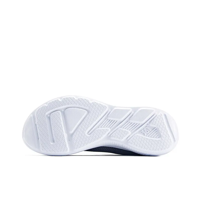 361° Breathable Cushioning Low Top Running Shoes Men's Gray White-2