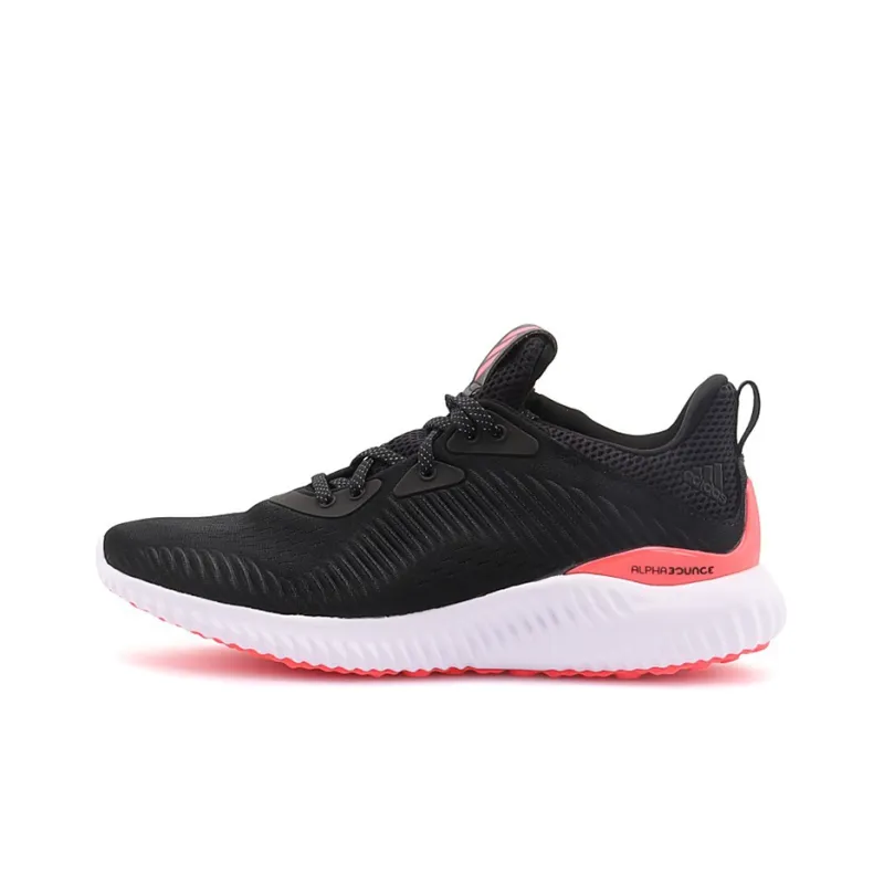 Adidas Alphabounce+ 'Black Signal Pink'-0