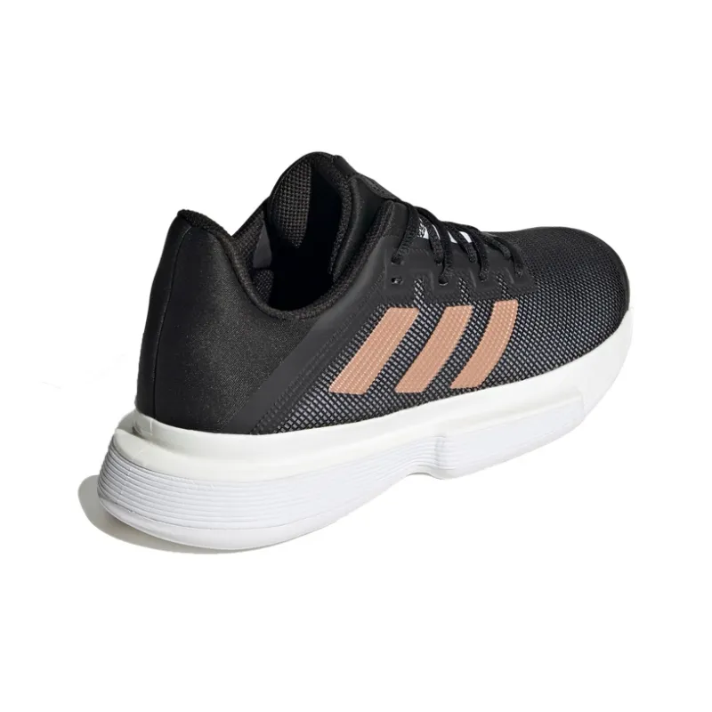 Adidas Solematch Bounce Hard Court 'Black White' Women's-3