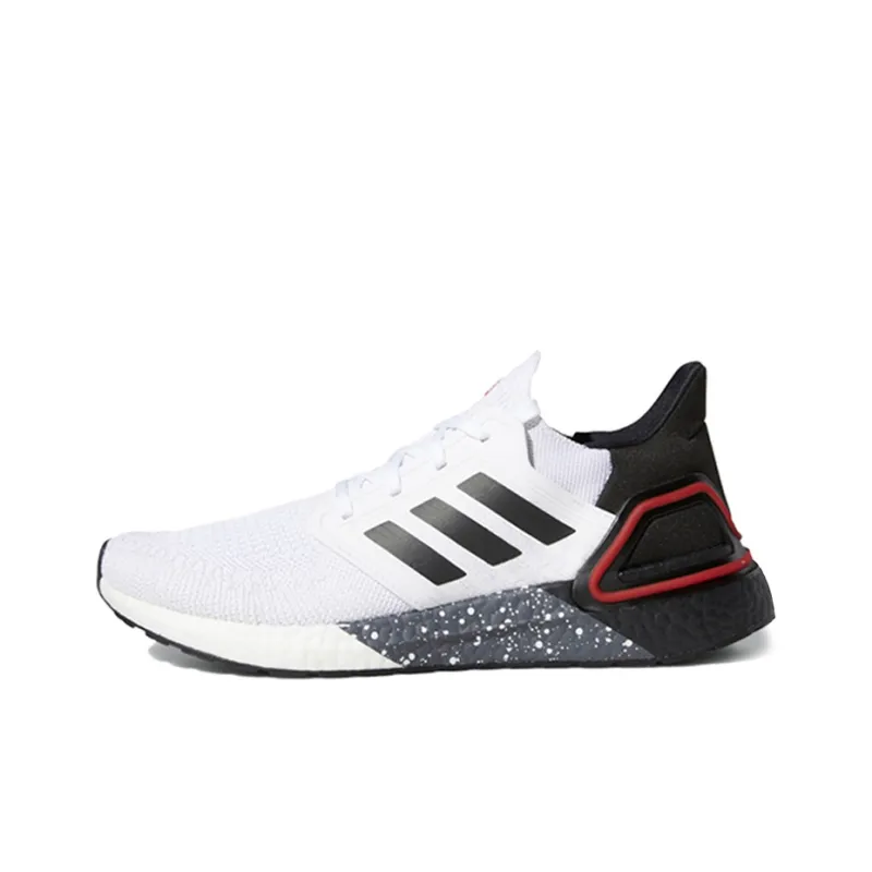 Adidas Ultra Boost 20 White Scarlet-0