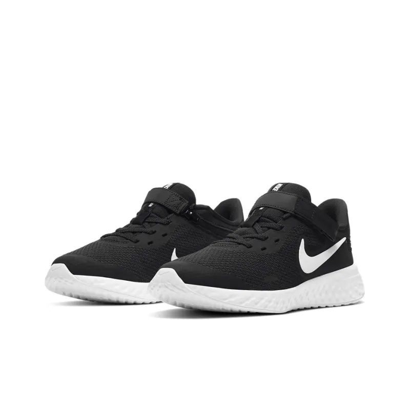 Nike Revolution 5 FlyEase 'Black White' Gs-2