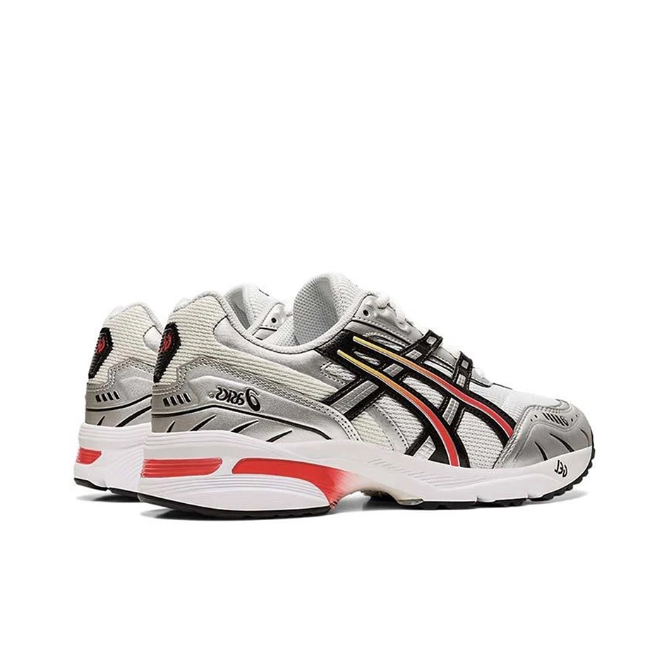 [ASICS] GEL-1090-W - WHITE/BLACK ☆ Asics Gel-1090 White Black - POIZON