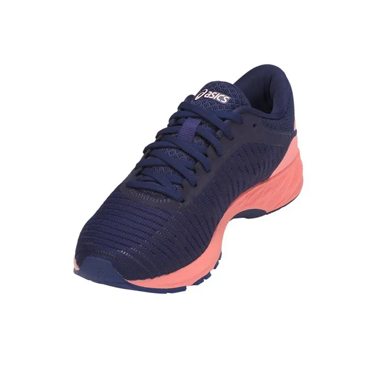 Asics Dynaflyte 2 Running Shoes Women's Low-Top Dark Blue/Pink-3
