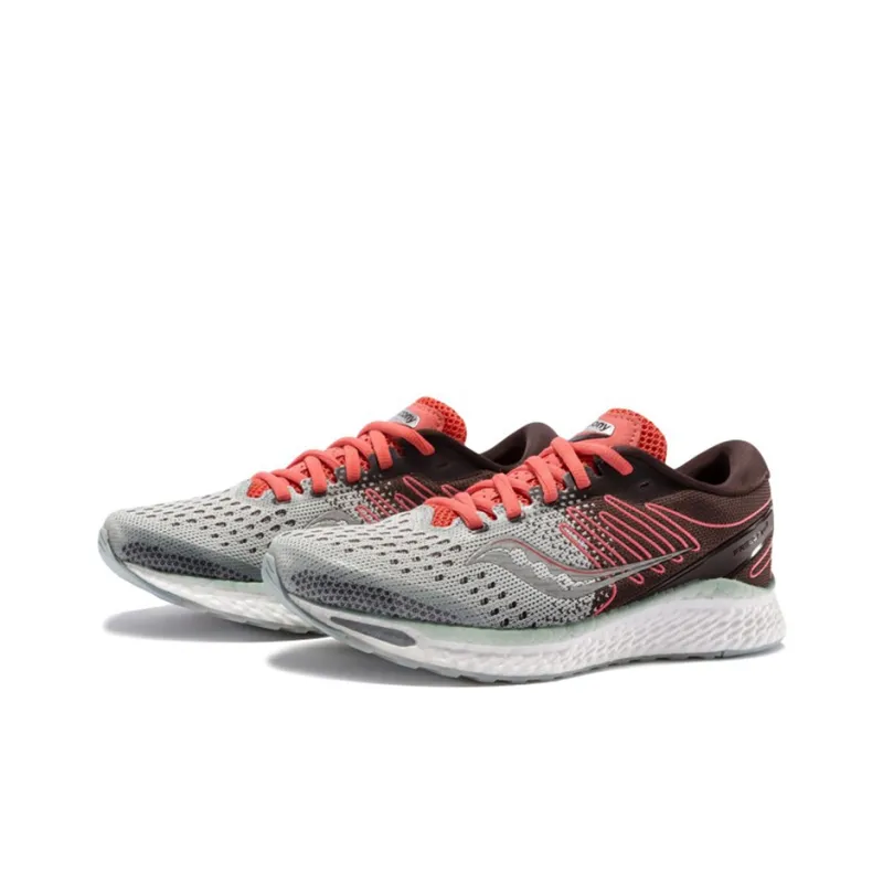 saucony Women's Freedom 3 'Sky Grey Coral'-2