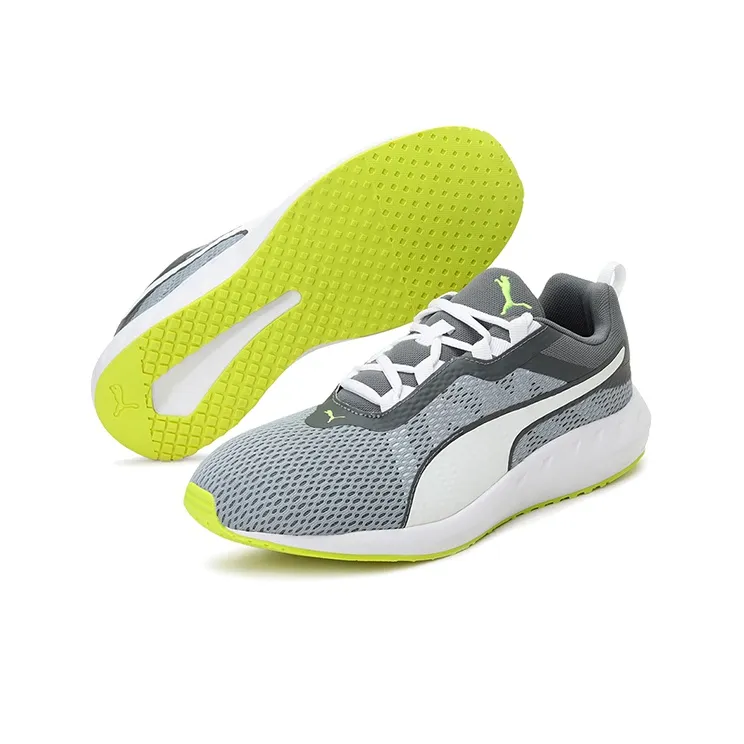 PUMA Flare 2 Softfoam Low Grey/White/Green-4