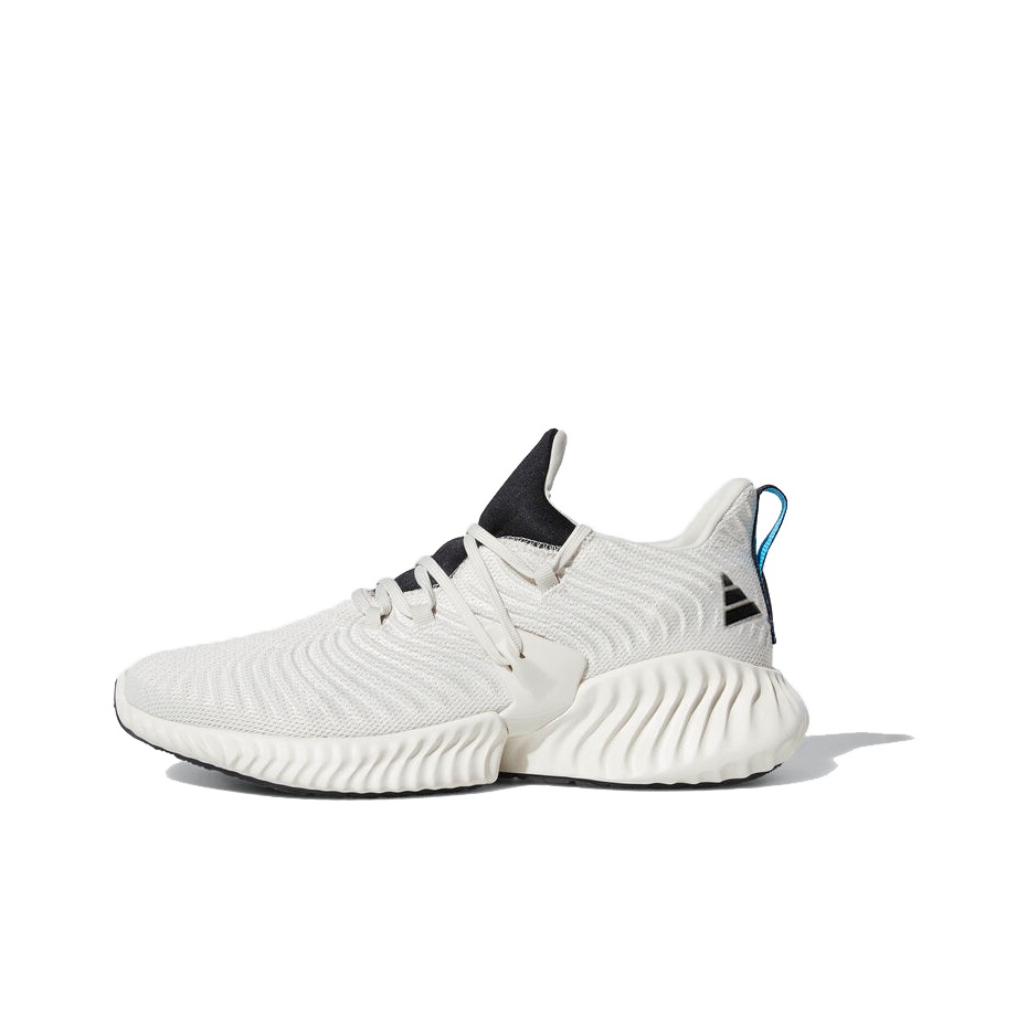 adidas alphabounce instinct white and gold POIZON