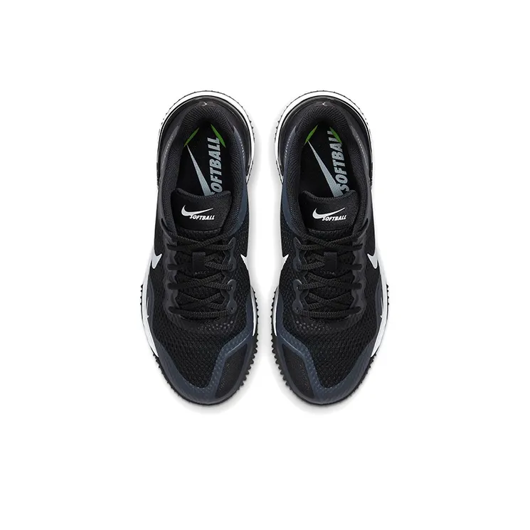 Nike Alpha Huarache Elite 3 Turf 'Black Dark Smoke Grey' Women's-3